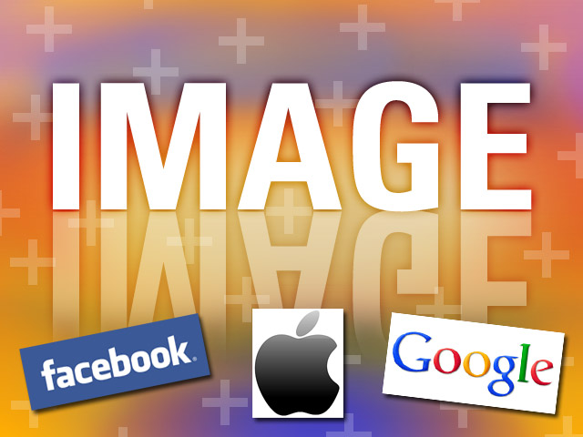 Positives Image? Google, Apple und facebook im Vergleich