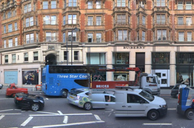 London: irgendwie ein großer auto-Schrotthaufen 