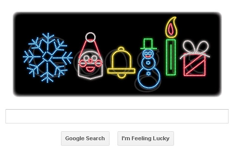 Frohe Weihnachten - Google Doodle 2011